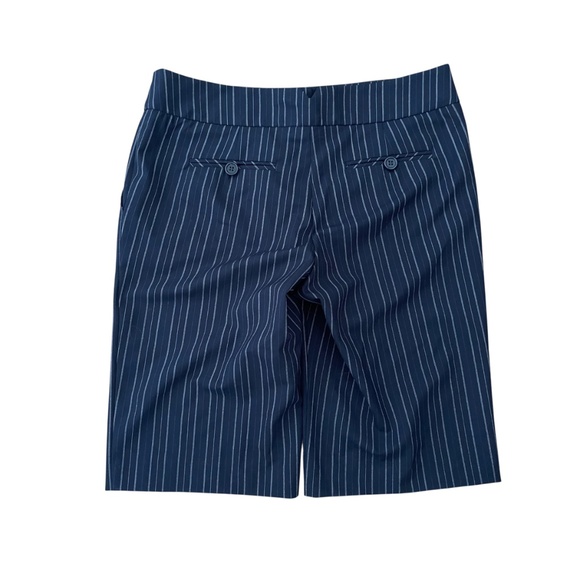 Trina Turk Pinstripe Blazer & Shorts Suit Set Made in USA Size 8 6 - Picture 11 of 16